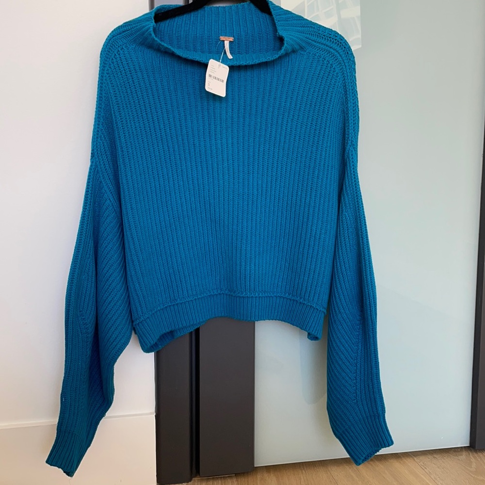 Free People mock neck sweater